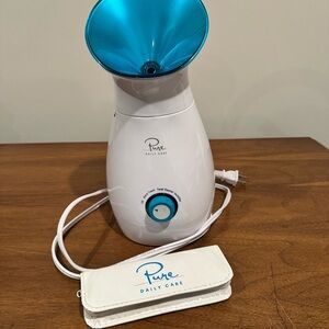 Facial Steamer - White and Blue